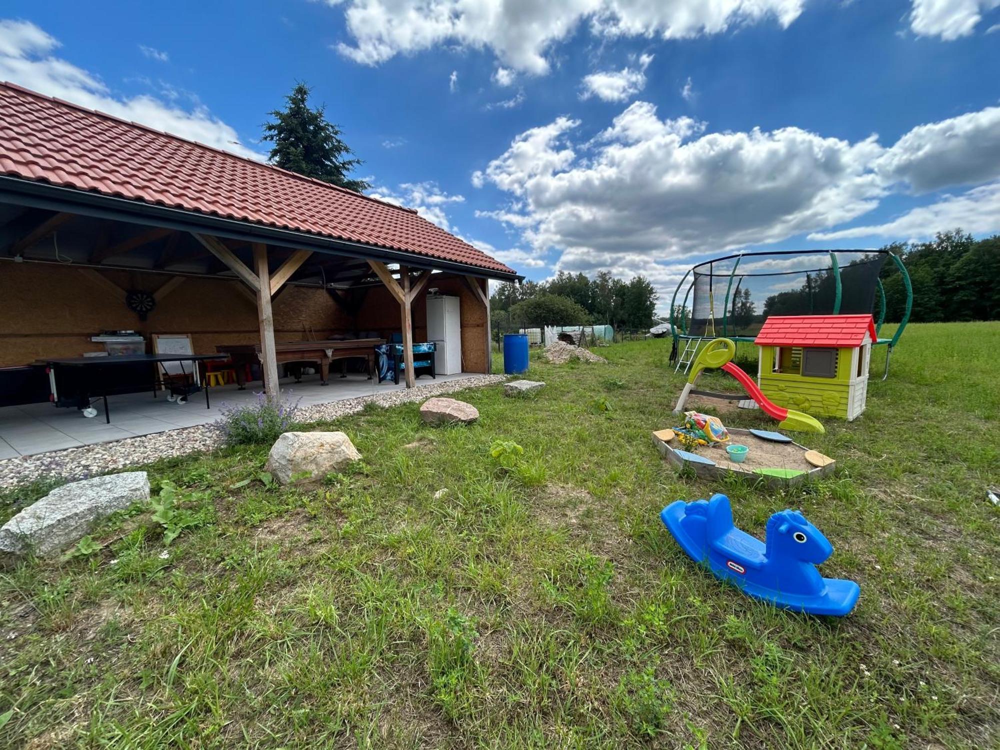 Appartamento Koniec Swiata Nowa Stodola Mikołajki Esterno foto